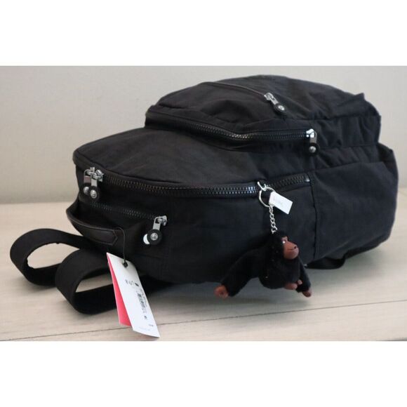 Kipling KI1206-0DH Unisex Large Black Tonal Seoul 15" Laptop Backpack - Picture 6 of 16